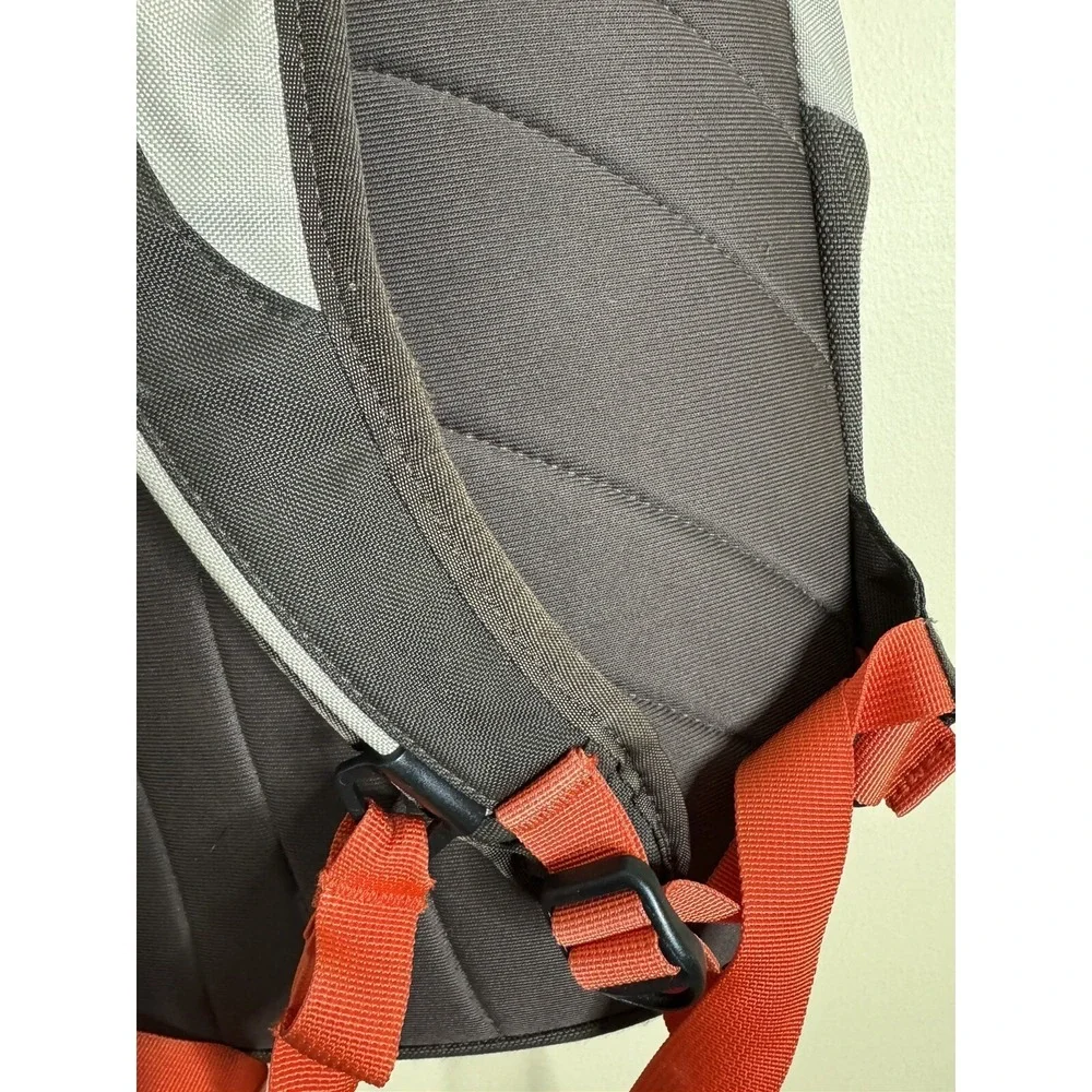 The North Face Vault Brown and Orang Vault Outdoor Hiking  Backpack
